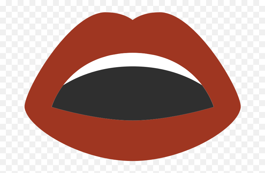 Mouth Emoji - Android Mouth Emoji,Lips Emoji