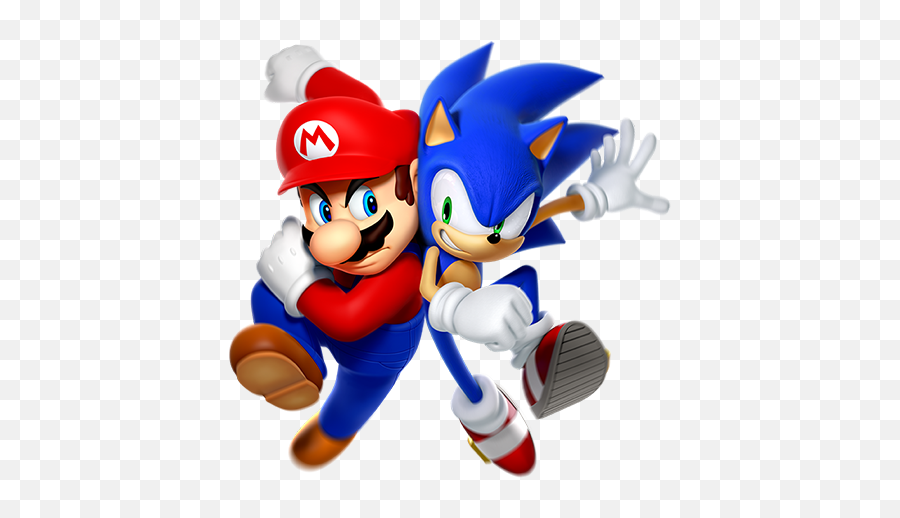 Mario And Sonic Went To Beijing And All They Got Were These - Mario And Sonic Emoji,Mushroom Star Two Guys Emoji