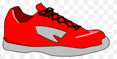 Sneaker Red Tennis Shoes Clipart - Tennis Shoe Clip Art Emoji,Emoji Tennis Shoes