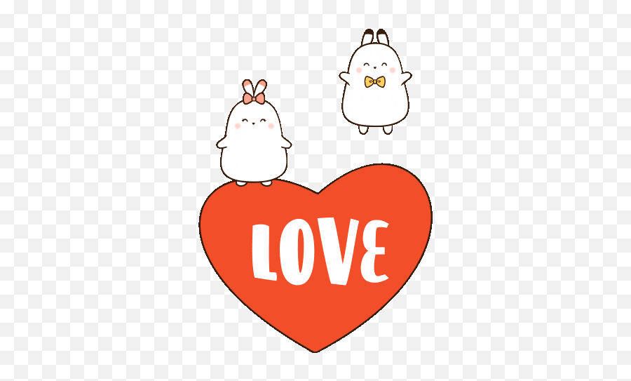 Via Giphy Hug Gif Love Stickers Cute Cartoon Wallpapers - Language Emoji,Cuddle Emoji Android