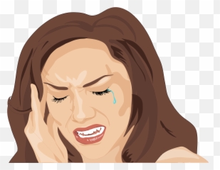 Headache Clipart Head Pain Headache - Broken Cheekbone Emoji,Head Hurt Emoji
