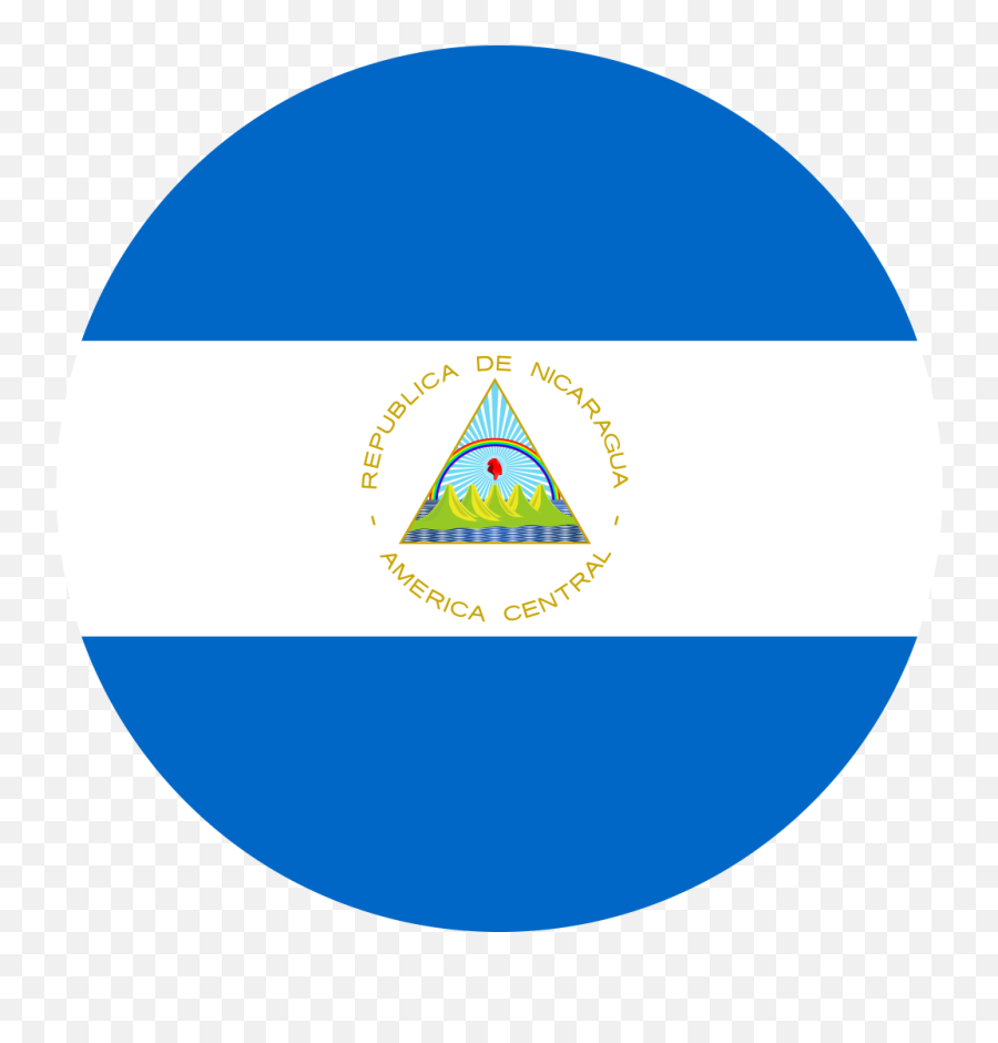 Flag Of Nicaragua Flag Download - Nicaragua Emoji,Bajan Flag Emoji