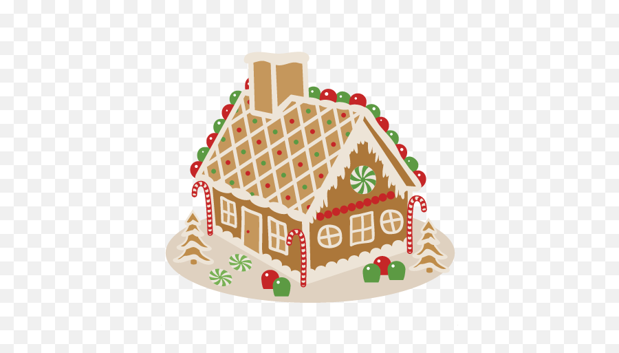 Gingerbread House Png Gingerbread House Png Transparent - Gingerbread House Cartoon Transparent Emoji,Gingerbread Emoji