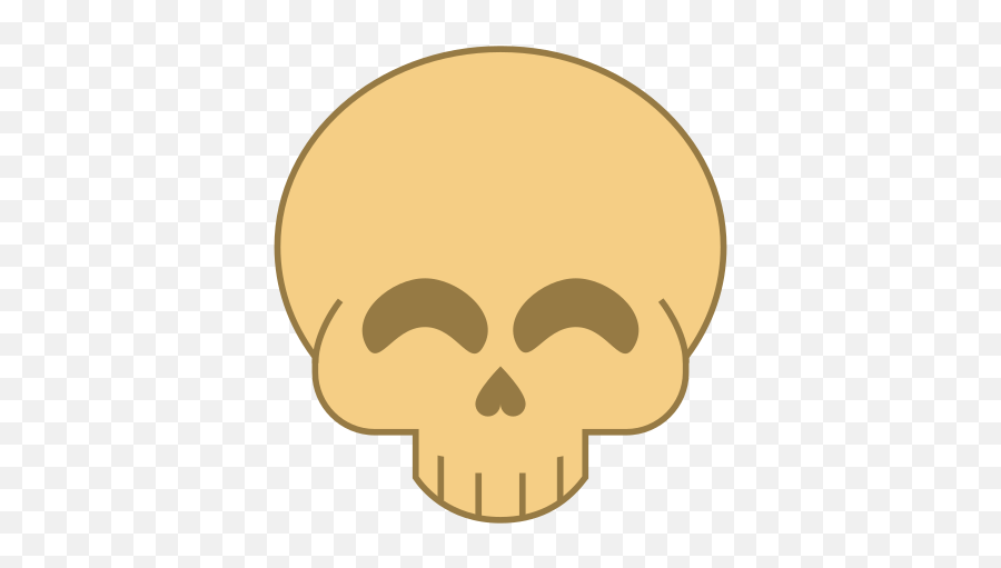 Cute Skull Icon - Free Download Png And Vector Creepy Emoji,Skull Emoji
