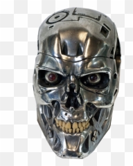 Terminator Head - Portable Network Graphics Emoji,Terminator Emoji