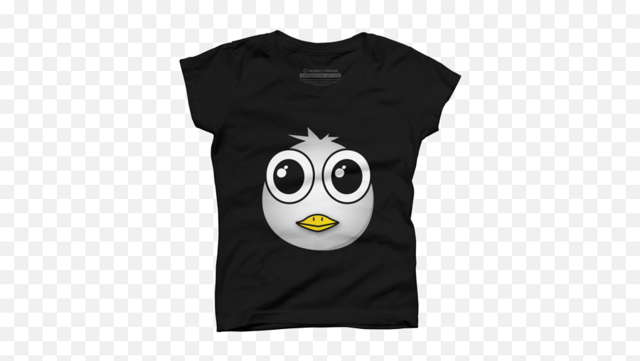 New Chicken Girlu0027s T - Shirts Design By Humans Short Sleeve Emoji,Emoticon Chicken Little