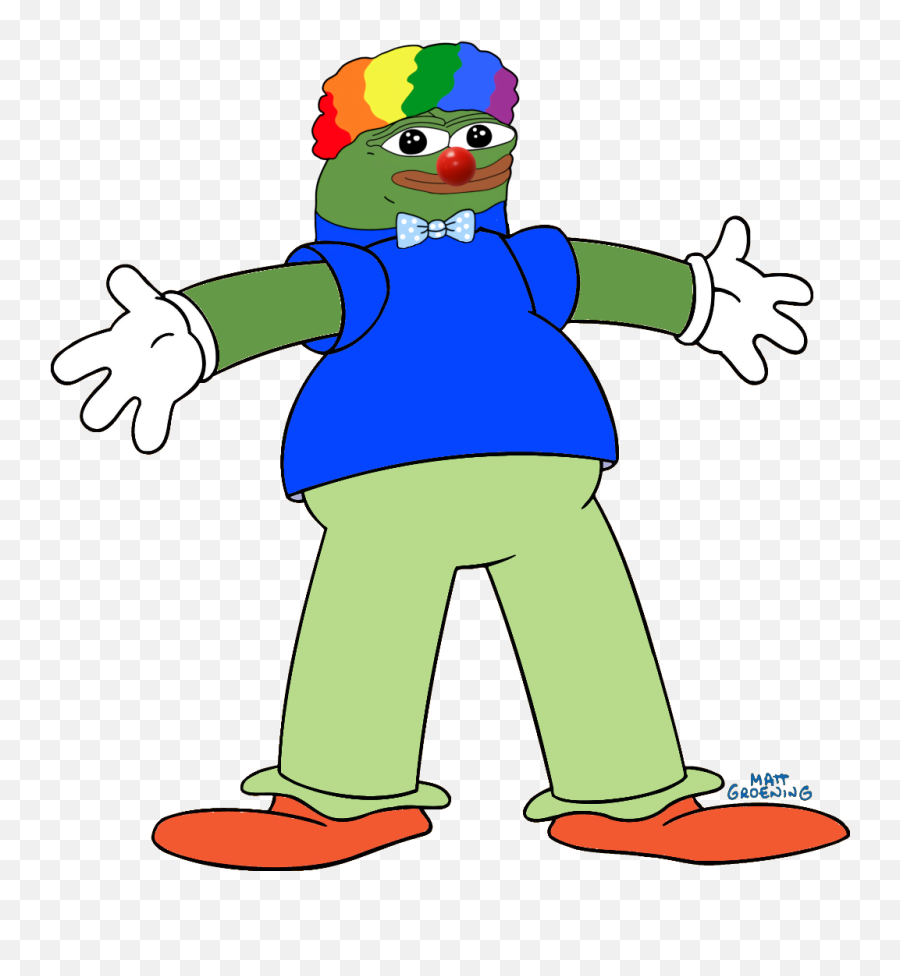 Pepe Clown Transparent Gif Emoji,Nigel Thornberry Emoji