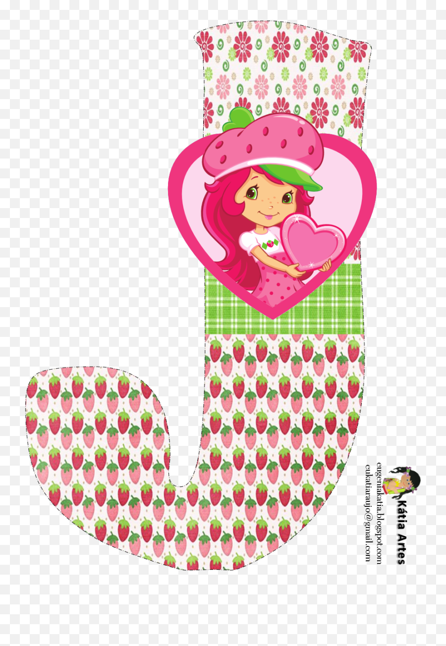 Strawberry Shortcake Party - Luzia Du Emoji,Letter J Emoji