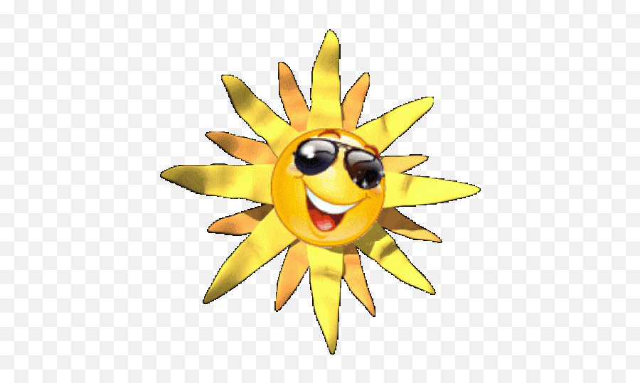 Weather - Abundant Sunshine Warning Lustige Sonne Gif Emoji,Sunshine Emoticon