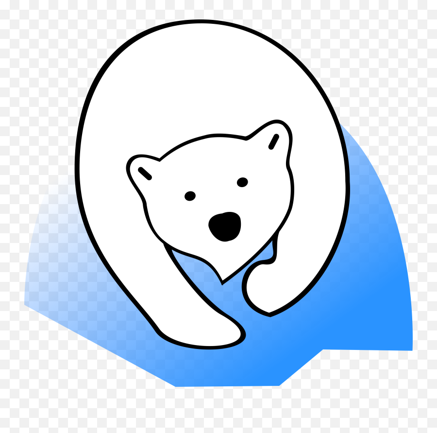 Polar Bear - Vector Picker Polar Bear Emoji,Cute Christmas Emoticons Bear