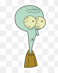 Spongebob Stickers - Scared Squidward Emoji,Starstuck Emoticon