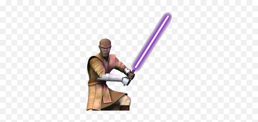 Mace Windu - Jedi Star Wars The Clone Wars Characters Emoji,