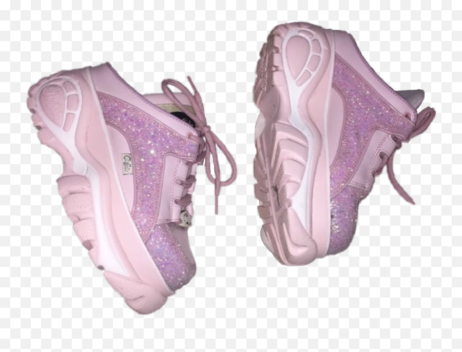 Pinky Shoes Sneakers Pinkshoes Sticker - Round Toe Emoji,Emoji Sneakers