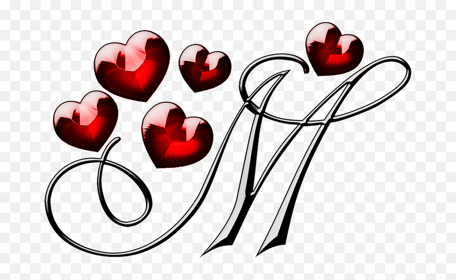 300 Free Love Letter U0026 Love Illustrations - Pixabay M Letter Images With Heart Emoji,Heart Letter Emoji