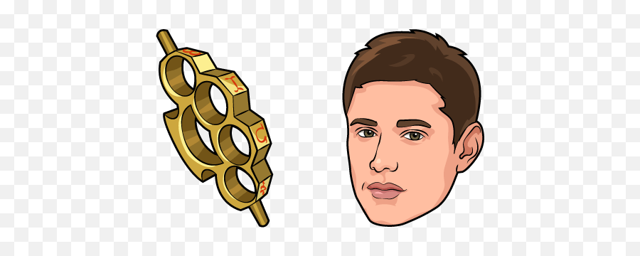 Supernatural Dean Winchester Cursor - Supernatural Cursor Emoji,Supernatural-dean Winchester Emoticons