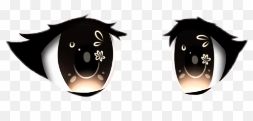 The Most Edited - Cute Gacha Eyes Brown Emoji,Gacha Heartless Boy With Emojis