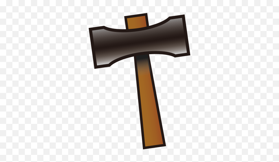 Hammer - Emoji Hammer,Mallet Emoji