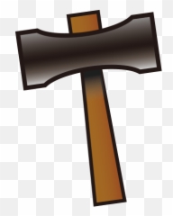 Hammer - Emoji Hammer,Mallet Emoji