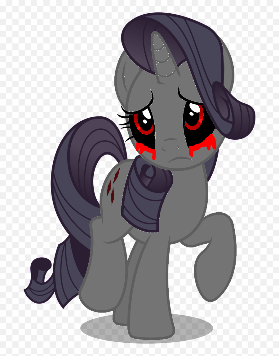 Png Rarity - My Little Pony Rarity Exe Emoji,Emotion Vs. Unicorn Blood