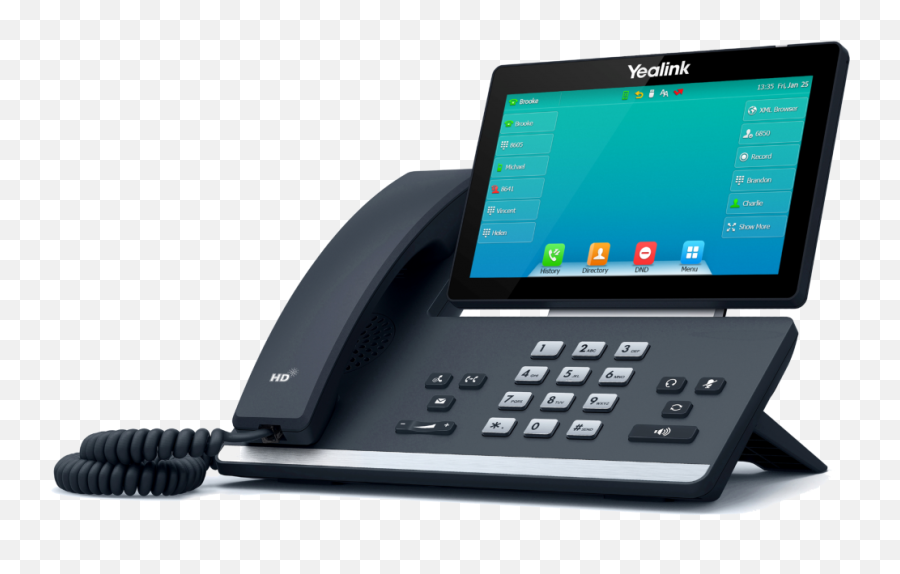 Unified Communications Nexogy - Yealink T57w Emoji,Receptionist Emojis