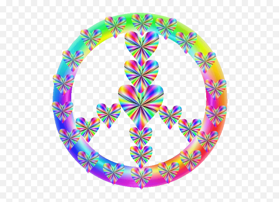 907413 Stephanie Sin Rayne - Rainbow Peace Gif Transparent Emoji,Heart Emoticon On Fubar