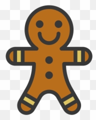Gingerbread Man Clipart - Clipartworld Happy Emoji,Gingerbread Man Coloring Page Emojis Cute
