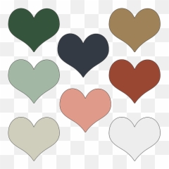 Free Photo Romantic Love Colorful Hearts Stickers Shapes - Girly Emoji,Emotion Baboon