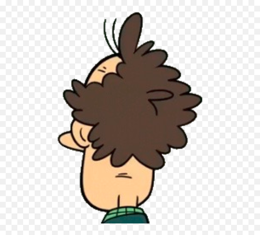 Mr - Loud House Lola Back Head Emoji,Lincoln Loud With No Emotion On His Face