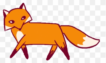 Wxyz - Cartoon Transparent Fox Gif Emoji,Emoticon Zorrito Gif