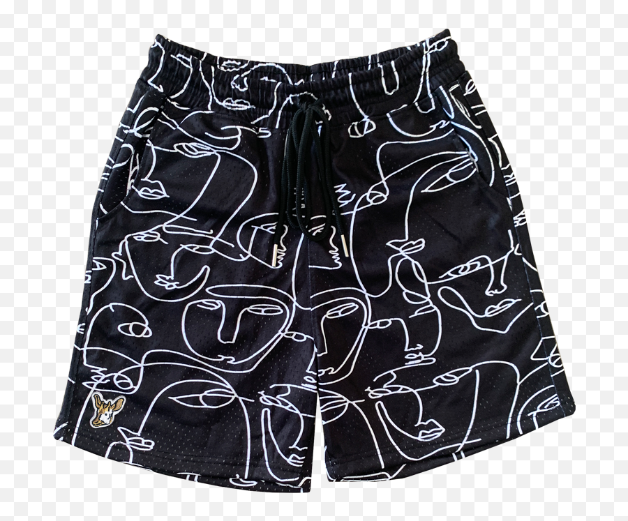 Black Pele Shorts - Boardshorts Emoji,Swimming Emotions