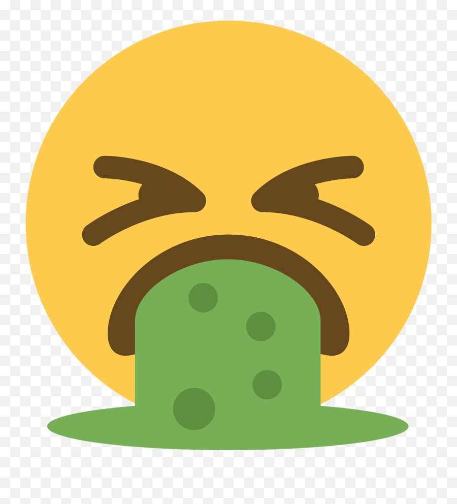Face Vomiting Emoji - Android Throwing Up Emoji,Emoji For Android That Show Up