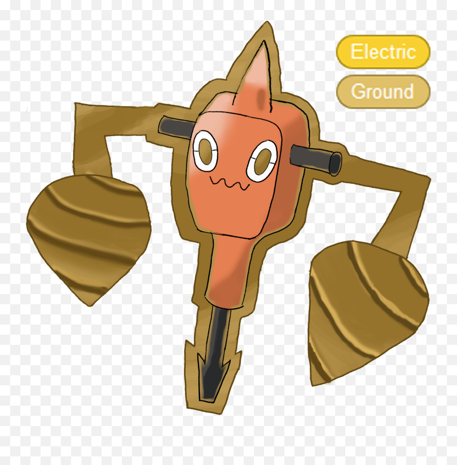 Oc Jack Rotom Electricground Concept Pokemon Emoji,Stunfisk Emotions