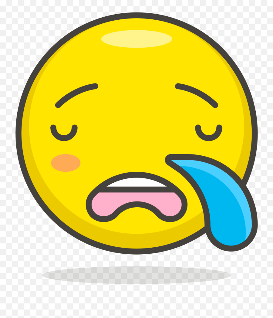 033 Sleepy Face - Icon Transparent Cartoon Jingfm Emoji,Emojis Feelings Tired