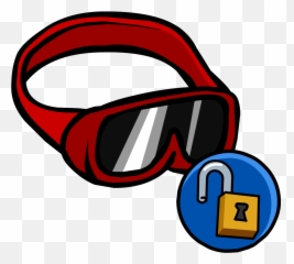 Red Ski Goggles Club Penguin Wiki Fandom Emoji,Skiing Pictures Emojis