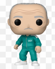 Funko Pop Tv Squid Game U2013 Set Of 3 Vinyl Figures Player Emoji,Bracket Emojis Jojo