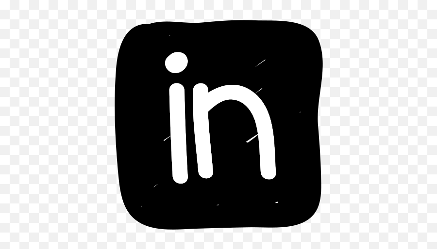 Scribble Social Linkedin Logo Free Icon Of Scribble Emoji,Linkedin Emoticons 2017