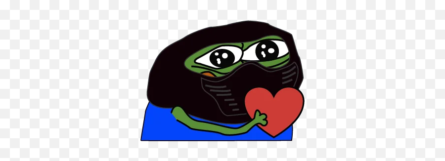 Bagsy - Pepes Telegram Stickers Emoji,Pepe Heart Emoji