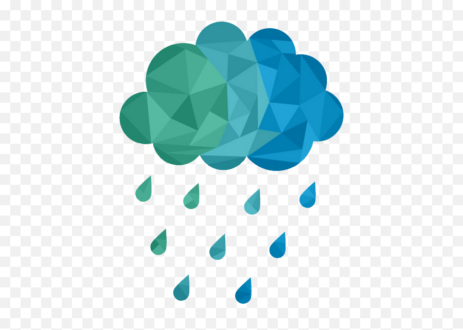 Clipart Rain Rain Cloud - Cloud Rain Png Transparent Png Emoji,Rain Emoji Gif
