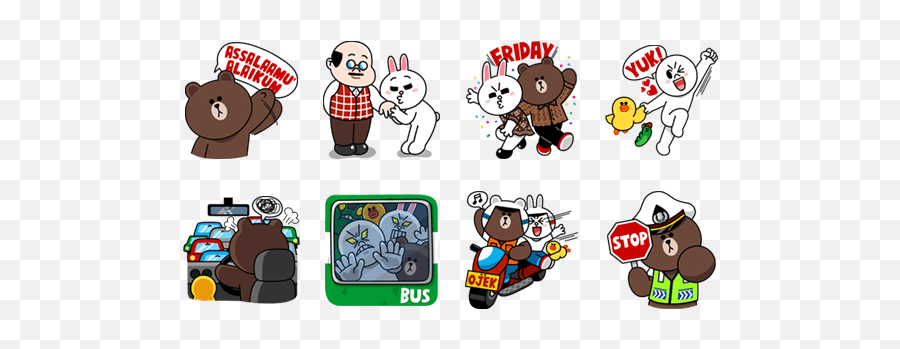 Charge Line Credit And Get The Free - Line Sticker Bus Emoji,Line App Emoji