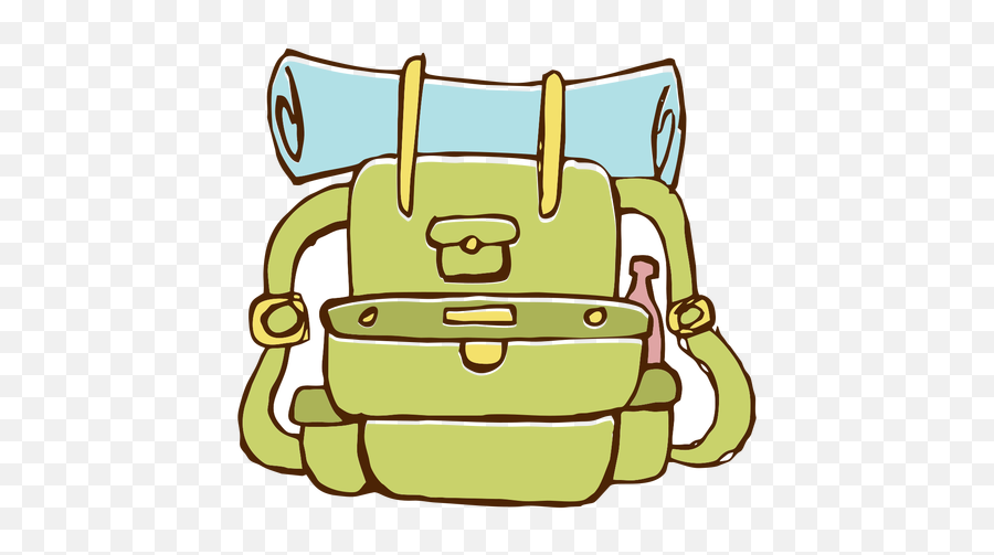 Camping Backpack Icon - Transparent Png U0026 Svg Vector File Mochila De Acampar Dibujo Emoji,Emoji Backpack