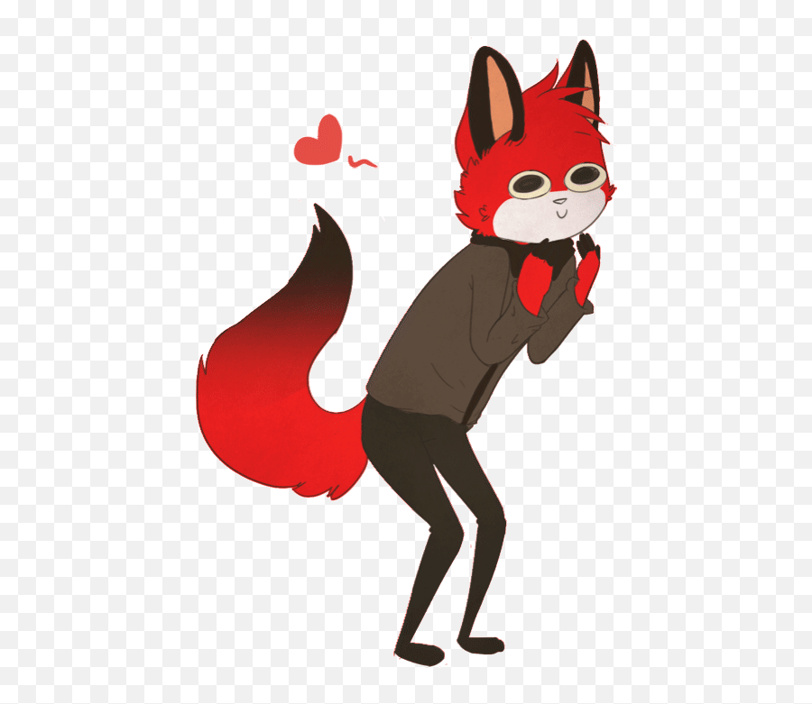 Butt Smack Stickers For Android Ios - Gif Wagging Tail Fox Emoji,A Butt Emoji