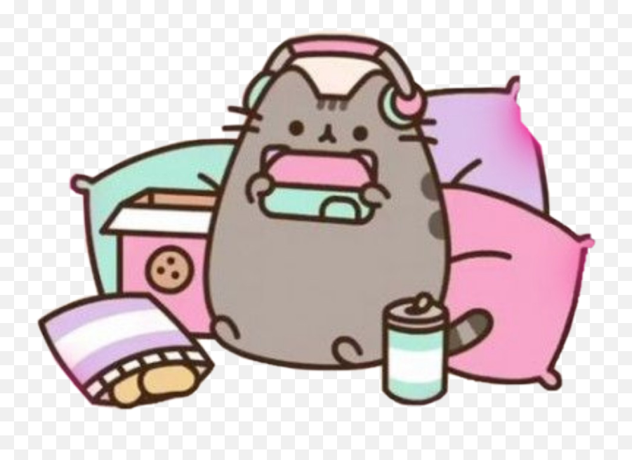 The Most Edited Sibuk Picsart - Pusheen Cat Emoji,Twinning Emoji Costume