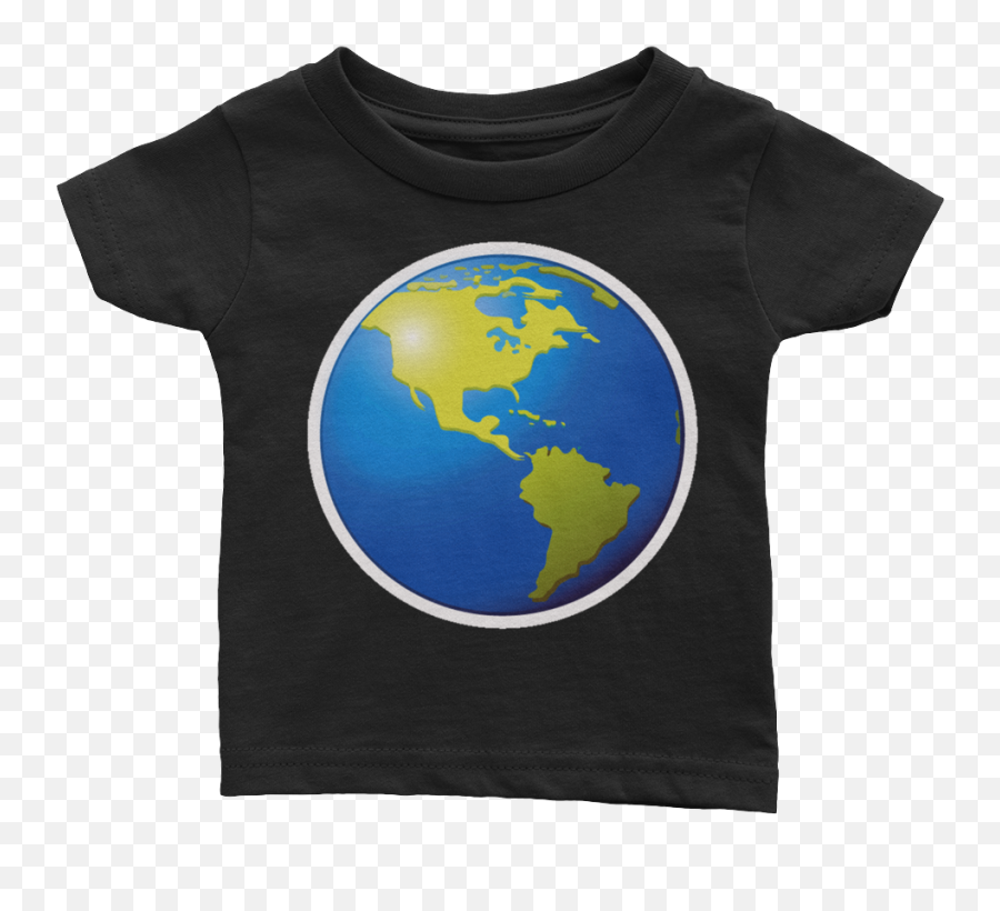 Download Emoji Baby T Shirt - Tshirt Png Image With No Short Sleeve,Earth Emoji