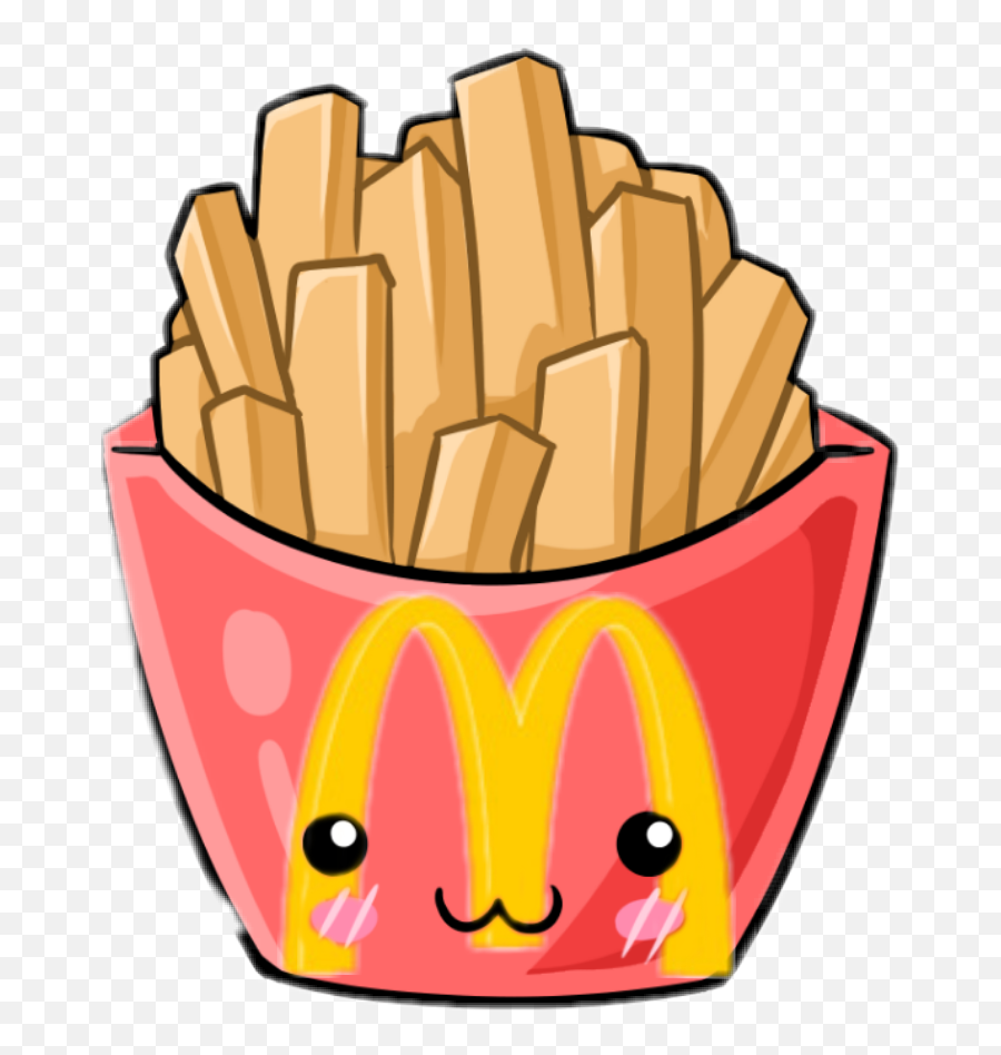 Fastfood Pommes Mcdonalds Sticker - Happy Emoji,Mcdonalds Emoji 16