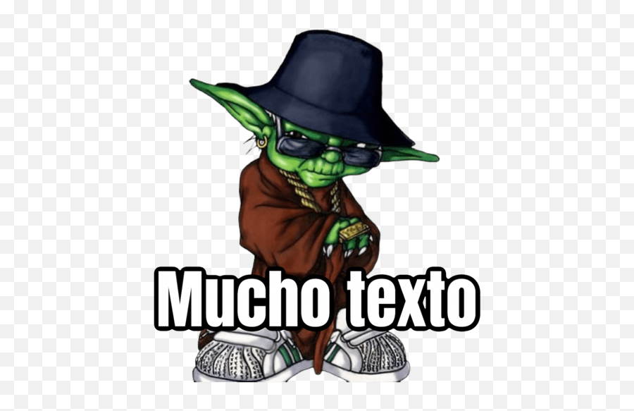 Yoda Mucho Texto - Plantilla Meme Mucho Texto Emoji,Yoda Discord Emoji