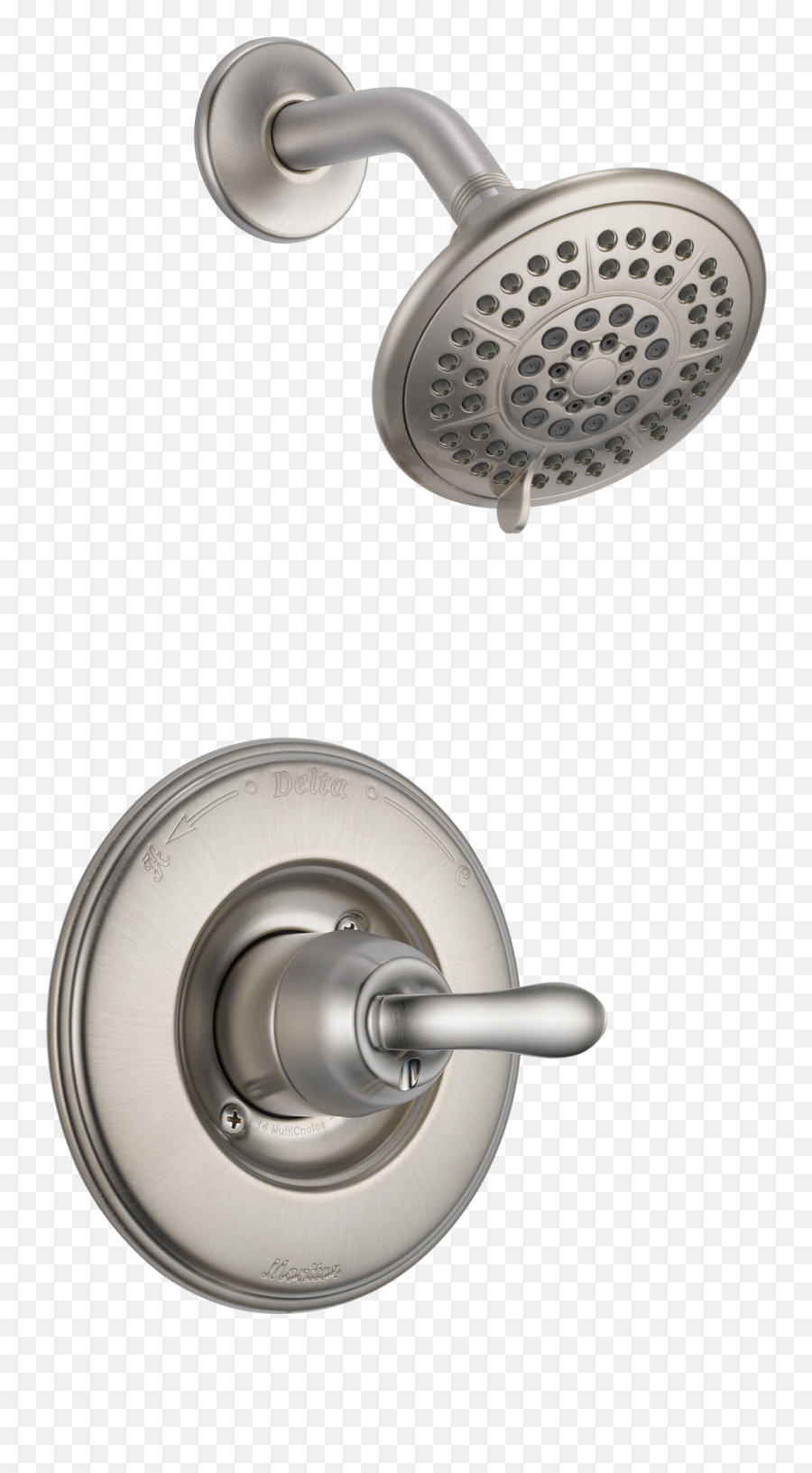 Stainless Delta T11894 - Ss Linden 3 Setting Diverter Trim Delta Linden Faucet Shower Emoji,Shower Head Emoji