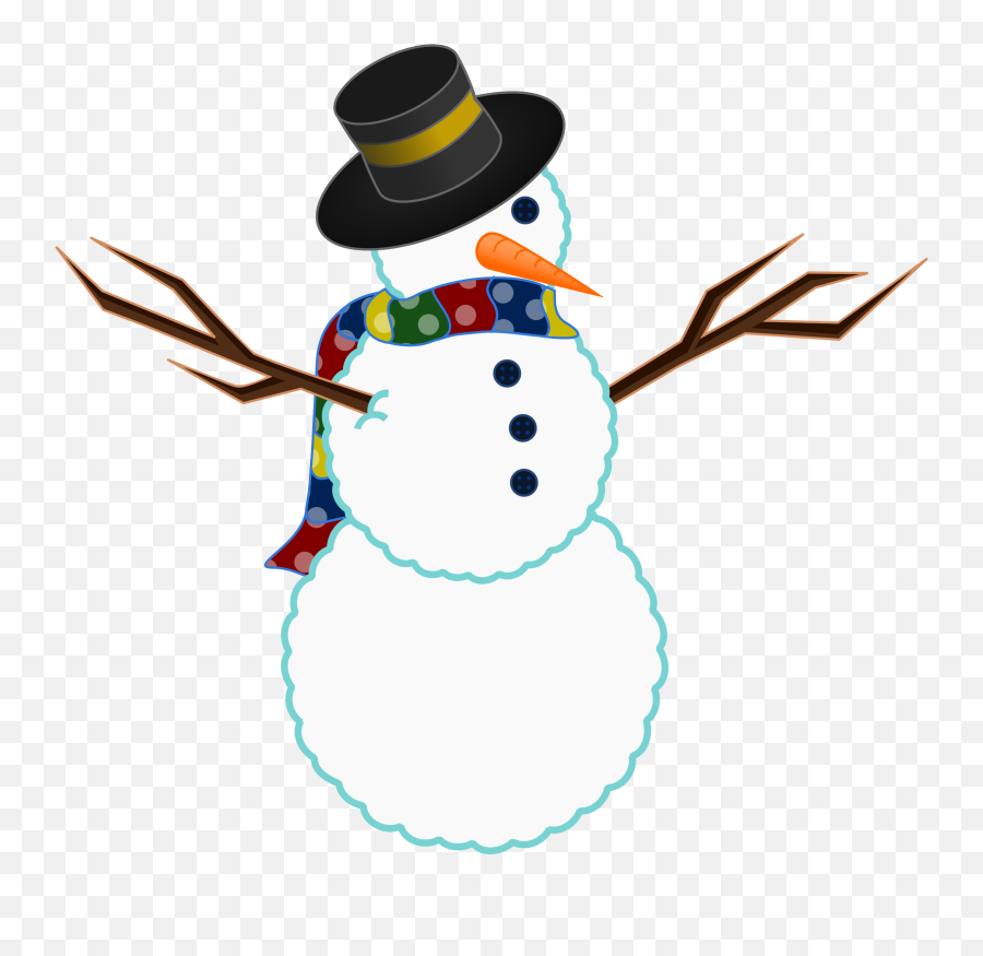 Snowman Clipart Free No Background - Free Clip Art Snowman Emoji,Snowman Emoji