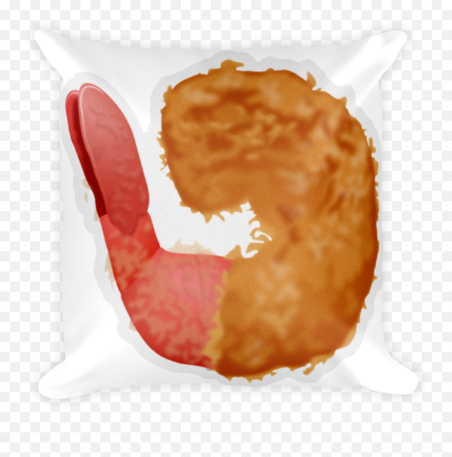 Emoji Pillow - Fried Shrimp Emoticonos Comida Png Full,Emoji Pillow Cheap