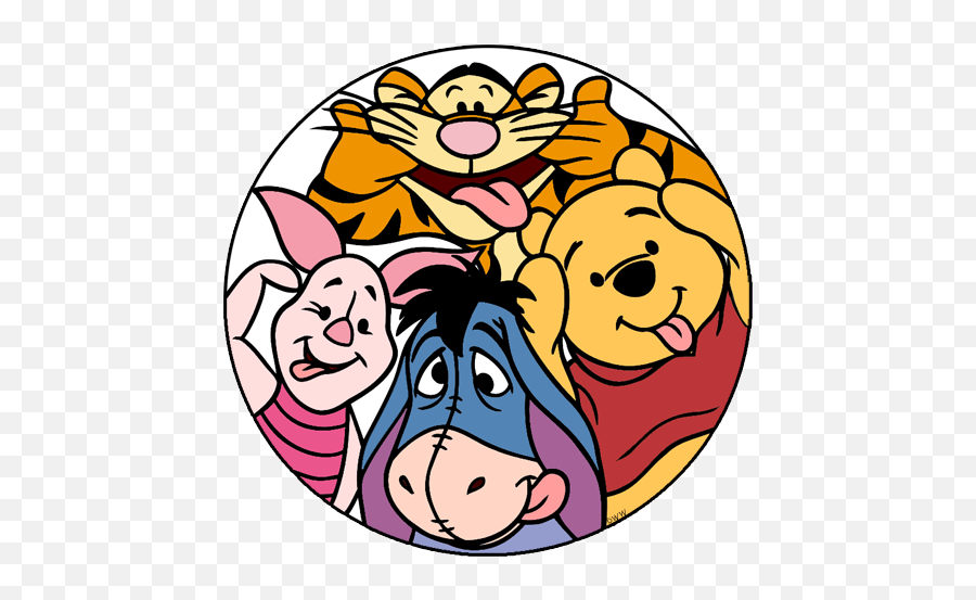 Pooh Winnie The Pooh Friends - Dibujo Winnie The Pooh Y Sus Amigos Emoji,What Emotion Does Owl Represent Winnie The Pooh