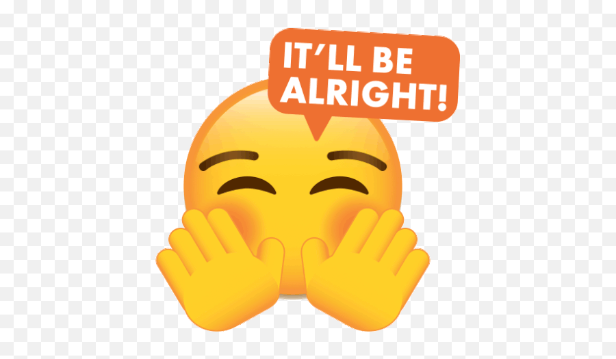 Mental Health Psychische Gesundheit Gif - Happy Emoji,Emoticon It'll Be Ok